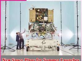 New Space Plans for Summer Launches New Space Plans for Summer Launches