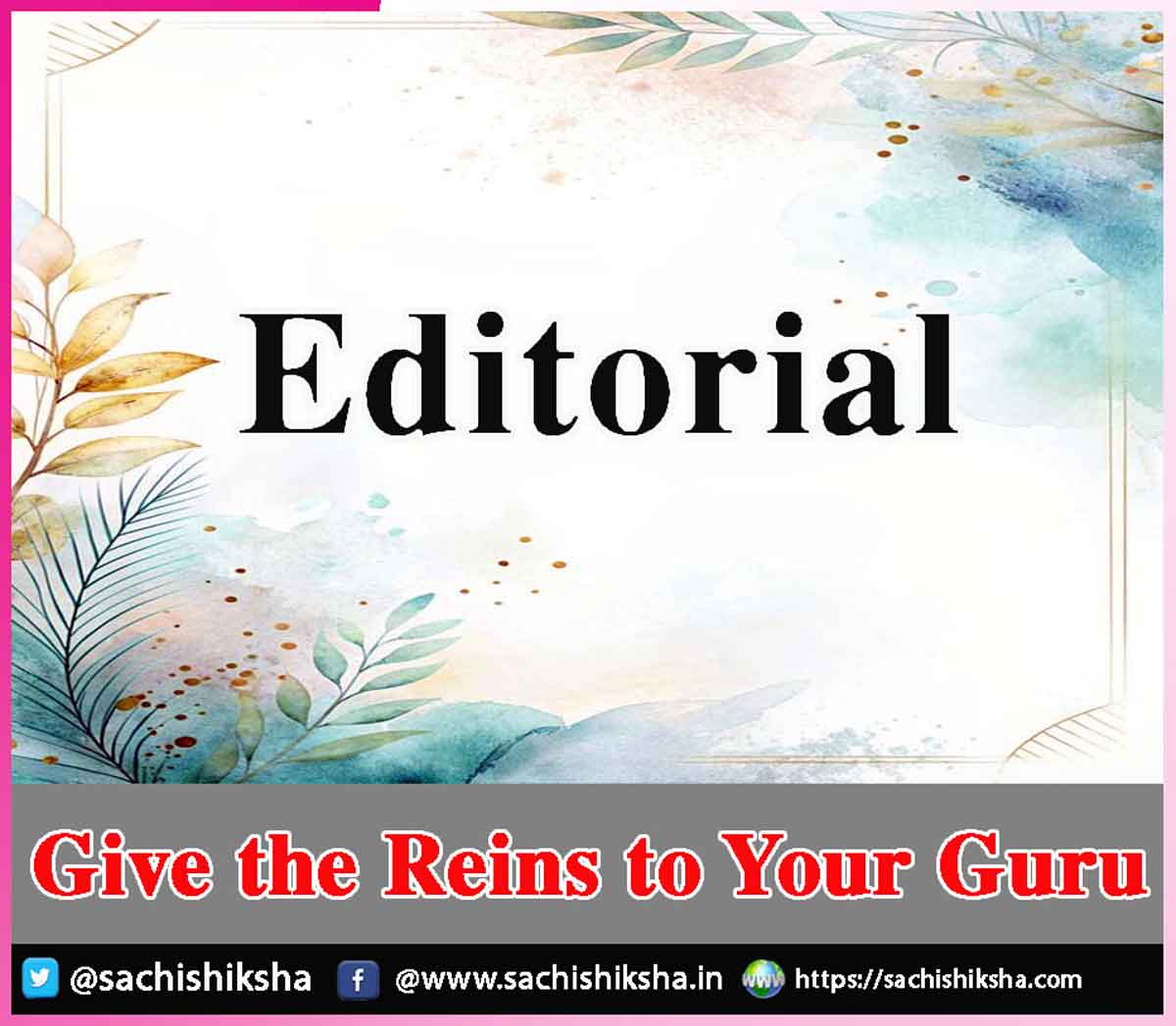 Editorial Editorial