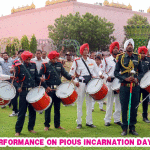 Spiritual congregation on the pious day