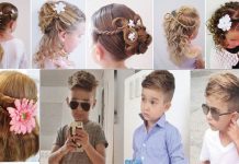 What kind of hair style will suit children