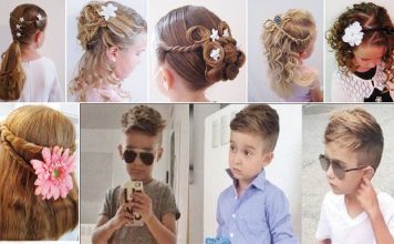 What kind of hair style will suit children