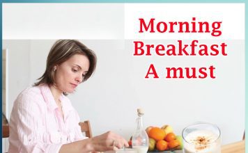 Morning Breakfast a Must Morning Breakfast a must - Sachi Shiksha
