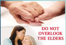 DO NOT OVERLOOK THE ELDERS