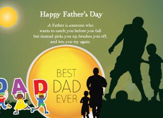 Father is like a huge Tree under whose shade we grow FATHER’S DAY : JUNE 19