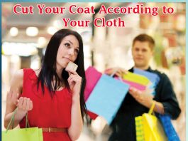 Cut Your Coat According to Your Cloth