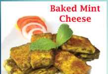 Baked Mint Cheese
