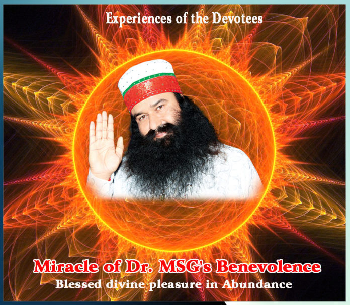 Miracle of Dr. MSG's Benevolence,Blessed divine pleasure in Abundance