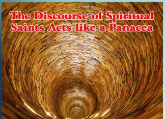 The Discourse of Spiritual Saints Acts like a Panacea