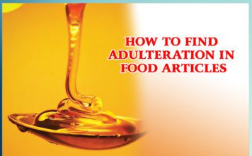 HOW TO FIND ADULTERATION IN FOOD ARTICLES - Sachi Shiksha