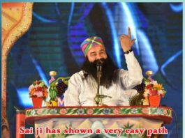 Sai ji has shown a very easy path Sai ji has shown a very easy path