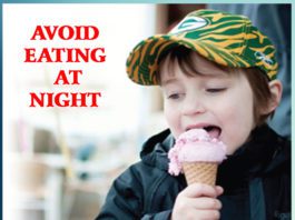 Avoid Eating at Night - Sachi Shiksha