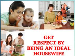 GET RESPECT BY BEING AN IDEAL HOUSEWIFE
