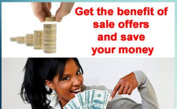 Get the benefit of sale offers and save your money