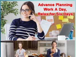 advanced planning and scheduling for kitchen and cooking tips sachi shiksha