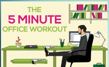 Five Minutes Workout in the Office
