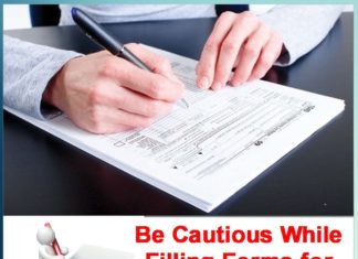 Be Cautious While Filling Forms for Various Purposes