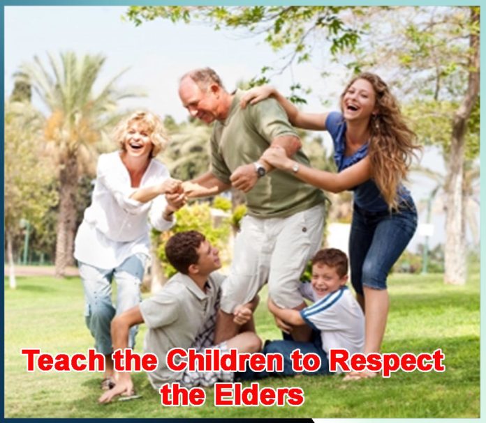 Teach the Children to Respect the Elders - Sachi Shiksha