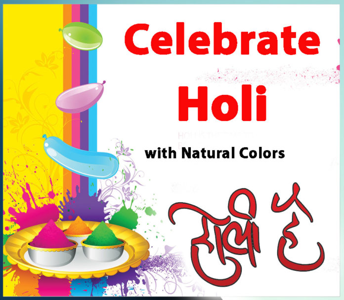 Celebrate Holi with Natural Colors