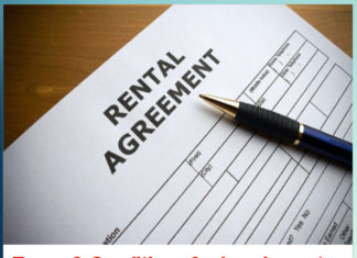 AGREEMENT WITH THE TENANT