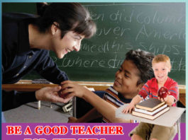 Be a Good Teacher for the Kids - Sachi Shiksha
