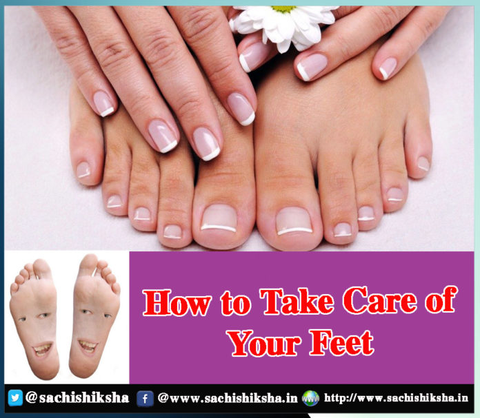 Foot care tips at home - Sachi Shiksha