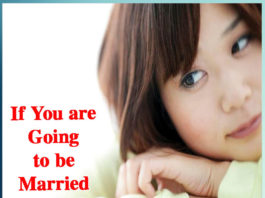 If You are Going to be Married