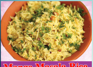 Mango Masala Rice - Sachi Shiksha