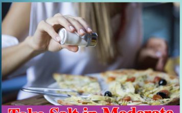 Take Salt in Moderate Quantity - Sachi Shiksha