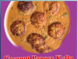Coconut Paneer Kofta - Sachi Shiksha