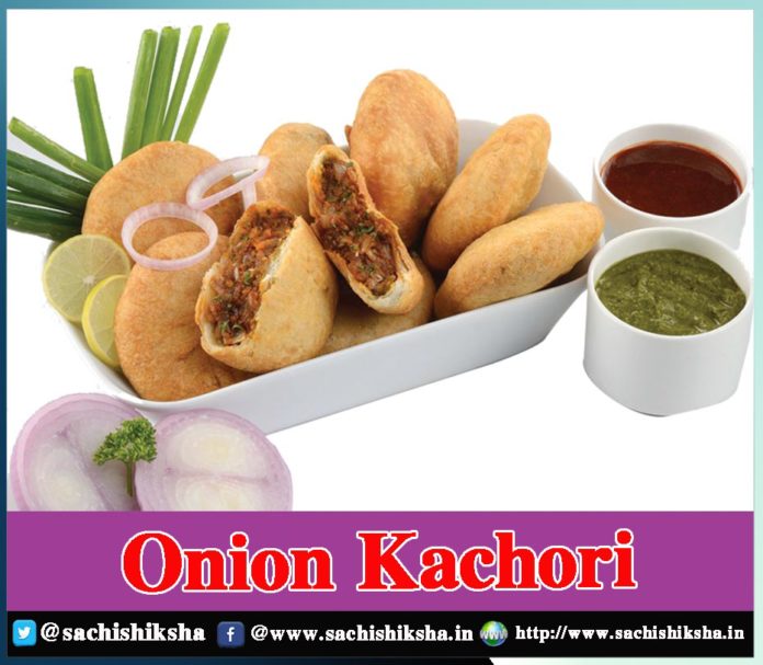 Onion Kachori - Sachi Shiksha