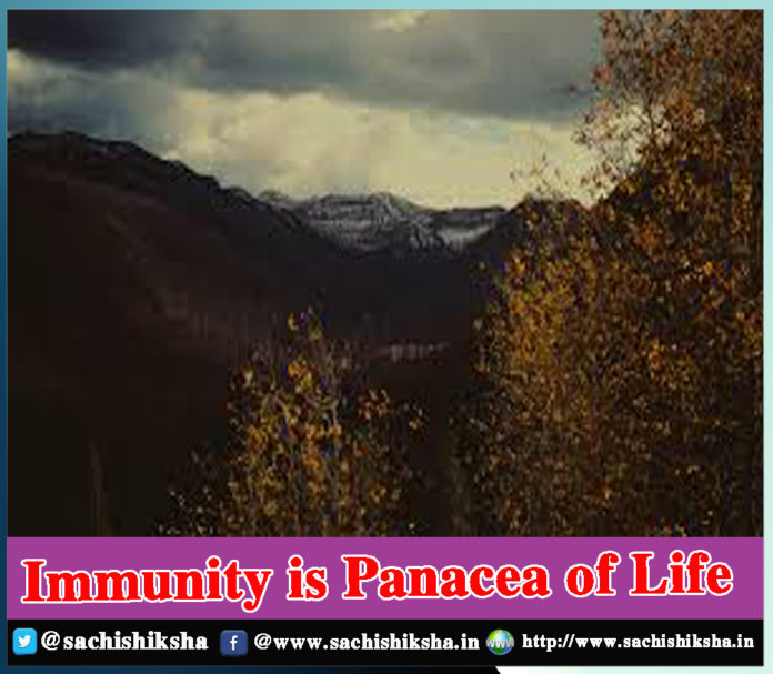 Immunity is Panacea of Life