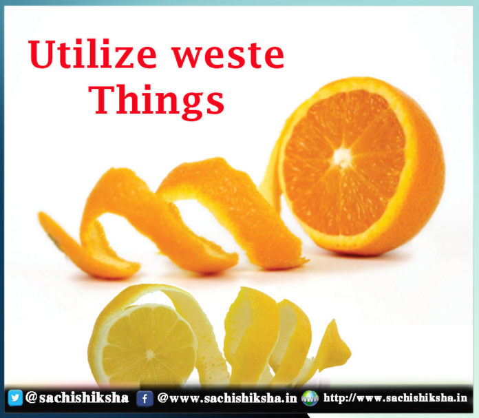Utilize waste Things - Sachi Shiksha