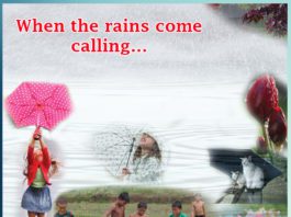 rain comes Sachi Shiksha