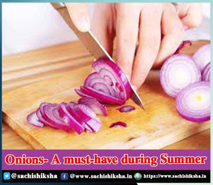 Onions- A must-have during Summer - Sachi Shiksha