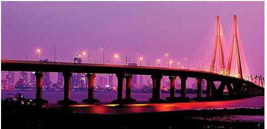 omg facts about india - Bandra Worli Sea Link