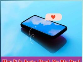 Hey It Is Just A Deal, No Big Deal Hey It is Just a Deal, No Big Deal