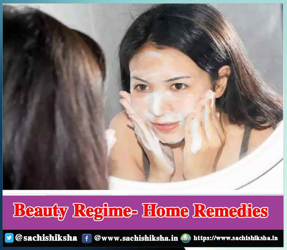 Daily Skin Care Routine Home Remedies Simple Steps For Glowing Skin