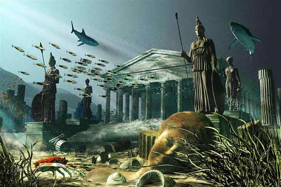 The great civilization of Atlantis - Sachi Shiksha