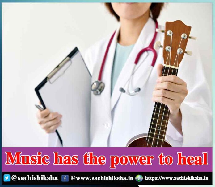 Music has the power to heal