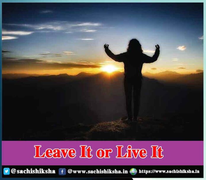 Leave It or Live It