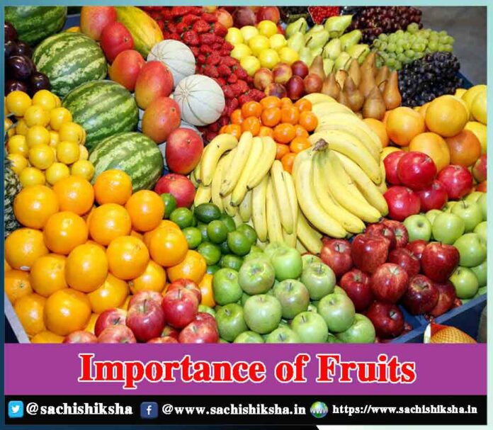 Importance of Fruits
