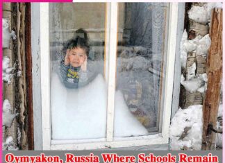 Oymyakon, Russia Where Schools Remain Open up to 60 Degree