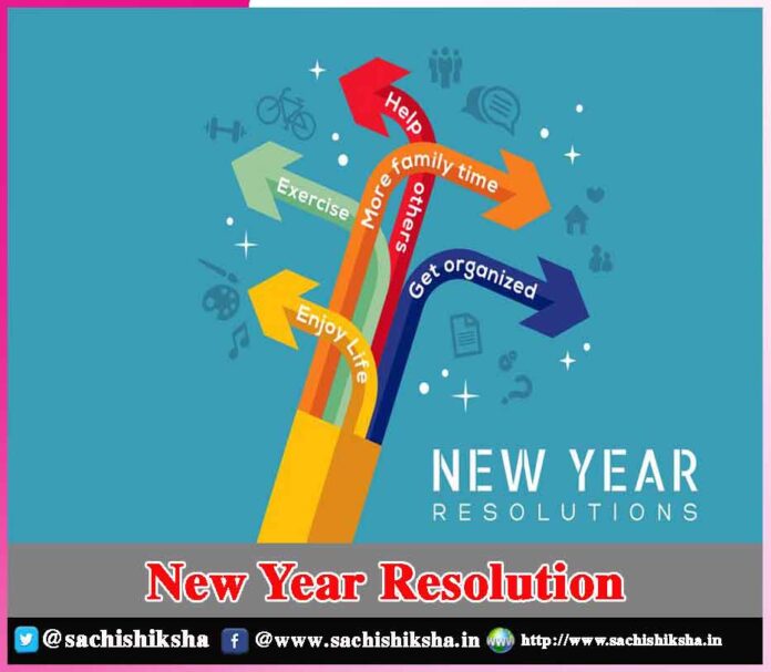 New Year Resolution -sachi shiksha