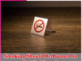 Smoking Should Be Banned In Public Places?