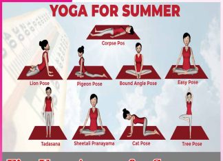 Five Yoga Aasans for Summers