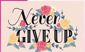 Never Give Up -sachi shiksha