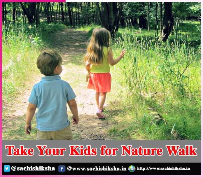 Take Your Kids for Nature Walk - sachi shiksha punjabi