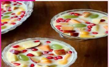 Fruit Custard -sachi shiksha
