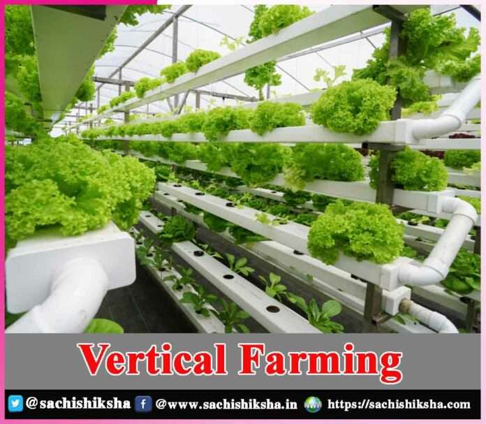 Vertical Farming- sachi shiksha