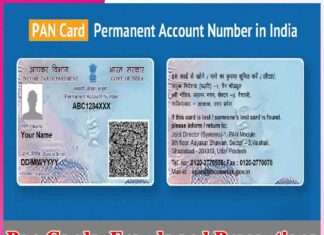 Pan Cards -Frauds and Precautions